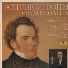 Schubert LP Box 8 Symphonies Hardcover Box Set  Booklet Near Mint