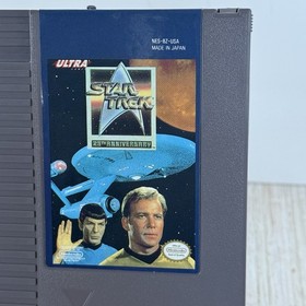 Star Trek 25th Anniversary Nintendo NES Complete In Box CIB W/ Manual & Inserts