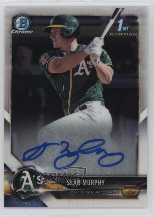 2018 Bowman Chrome Prospect Auto Sean Murphy #CPA-SMU Auto