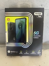 Straight Talk Motorola Moto G 5G 6.5" 64GB 4GB RAM Gray LTE Prepaid - NEW