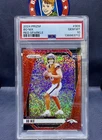 2024 Panini Prizm - Rookies Bo Nix #309 Red Sparkle 🔴✨ Prizm (RC) PSA 10