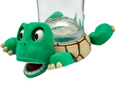 Panic Paws Coffee Coaster, 3D Printed Wacky Turtle Coaster