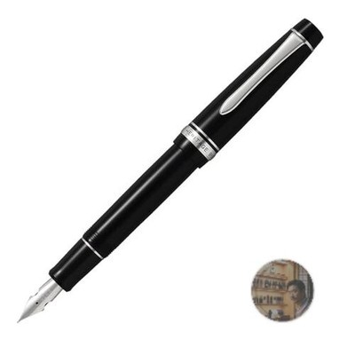 Pilot Custom Heritage 912 Fountain Pen Falcon FA 14K Rhodium Soft Nib Black