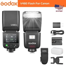 Godox V480 TTL Camera Flash for Canon Camera Flash Speedlite Speedlight Light