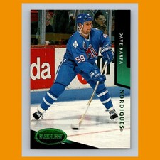 Dave Karpa #165 1993-94 Parkhurst Emerald Ice Quebec Nordiques Hockey Card NHL