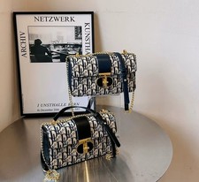 Designer Letter Print Crossbody Shoulder Bag Women’s Luxury Handbag Chain Strap 3
