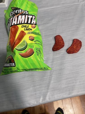 Doritos Dinamita CHILI LIMON Flavored Tortilla Chips, 10.75 oz Bag