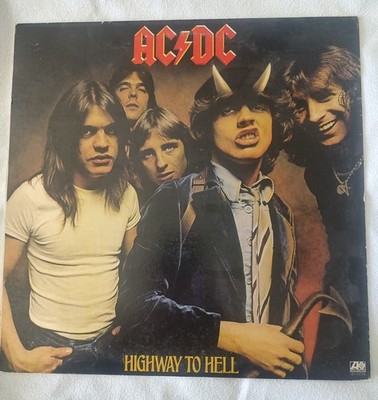 AC/DC Highway to Hell - 1979 1st Press Atlantic LP
