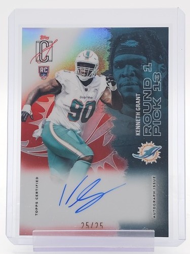 2025 Topps Signature Kenneth Grant Rookie Class Autographs (RAW)