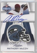 2010 Playoff Prestige Pro Helmets Auto Anthony McCoy #NFL-AM Auto 0a3