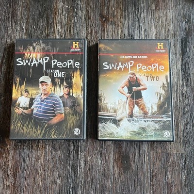 Swamp People 1st & 2nd Season 1 & 2 DVD Set Television TV Show History Channel