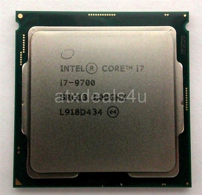 Intel SRG13 CORE i7 i7-9700 8-Core 12MB LGA 1151 3.00GHz 9th Gen CPU Processor
