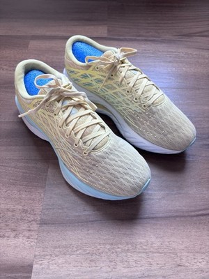Mizuno Wave Inspire 20 Womens Size 10 Medium B Yellow Ice Green Running Shoes