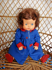 VINTAGE 8" TUDOR ROSE HARD PLASTIC DOLL