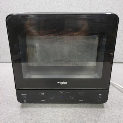Whirlpool WMC20005YB01 0.5 Cu Ft Compact Microwave Black RV Boat Dorm Tested