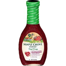 Maple Grove Farms Fat Free Salad Dressing, Raspberry 8 Fl Oz (Pack of 1) 