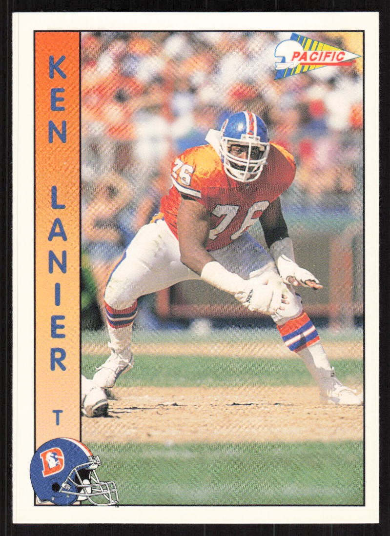 1992 Pacific #399 Ken Lanier Denver Broncos