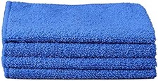Microfiber Cleaning Cloths, 12" x 12", 4 Pack, Wet  Dry