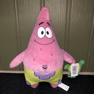 Sponge Bob Schwammkopf Patrick Plüschtier Kuscheltier - 2005 Viacom Gosh! - mit Etikett
