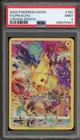 Pokemon Pikachu Crown Zenith Secret Rare Full Art #160 PSA 9 Mint