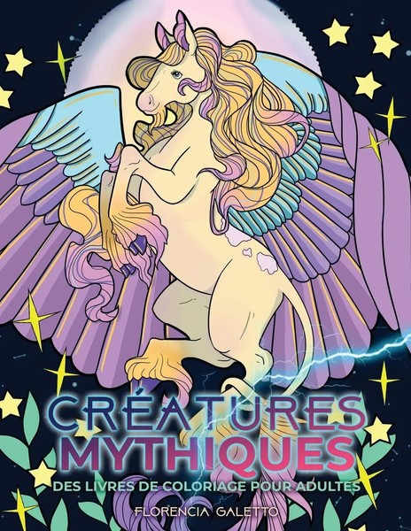CréAtures Mythiques Des Livres De Coloriage Pour Adultes Young Dreamers Press-image