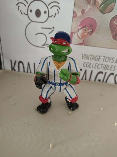 Vintage TMNT Ninja Turtles Figure Grand Slammin Raph 1991