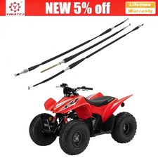 COMPLETE FRONT BRAKE CABLE SYSTEM FOR HONDA TRX90 ALL 3 CABLES 45450-HP2-671