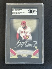 2021 Topps Tier One - Breakout Autographs Jo Adell #BOA-JA Silver Ink 05/10