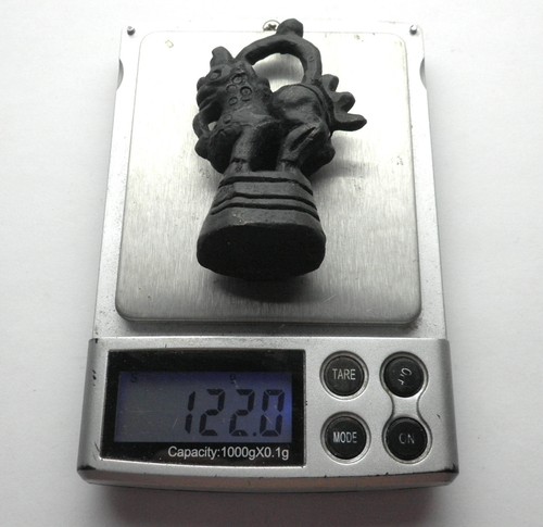 Antique Burmese Mythical Beast Design, Chinthe Lion Opium Weight 122g 63.4mm. - Picture 6 of 6