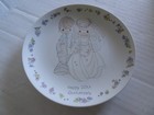 Precious Moments Plate - 1988 “Happy 25th Anniversary" - Plate by Sam Butcher  — photo 1