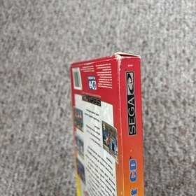 Final Fight CD (Sega CD, 1993) Complete with Box Manual & Registration Card