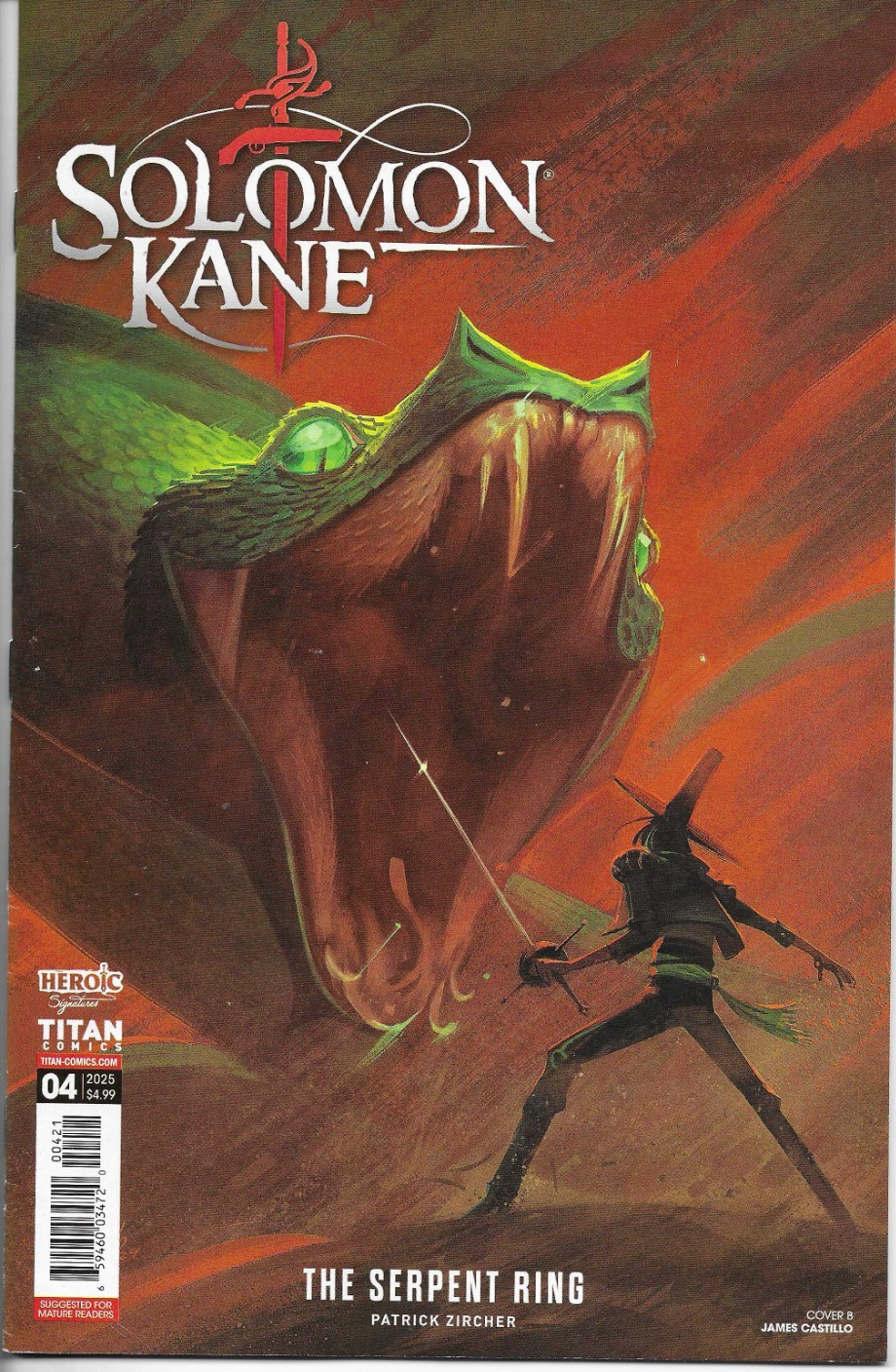 SOLOMON KANE (2025) #4 B - New Bagged (S)