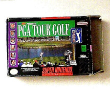 Thumbnail of ebay&reg; auction 326011420290 | SUPER NINTENDO SNES  PGA TOUR GOLF   OVP