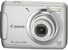 Canon Digitalkamera PowerShot A480 Silber PSA480 (SL)