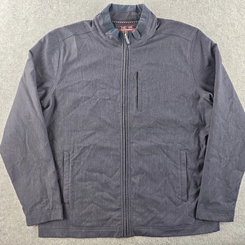 Johnston & Murphy XC4 Extreme Comfort Jacket Mens Large Blue Full Zip Stretch video thumbnail