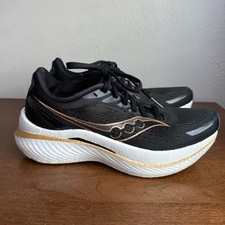 Saucony Womens Sz 7 Endorphin Speed 3 S10756-10 Black Running Shoes Sneakers