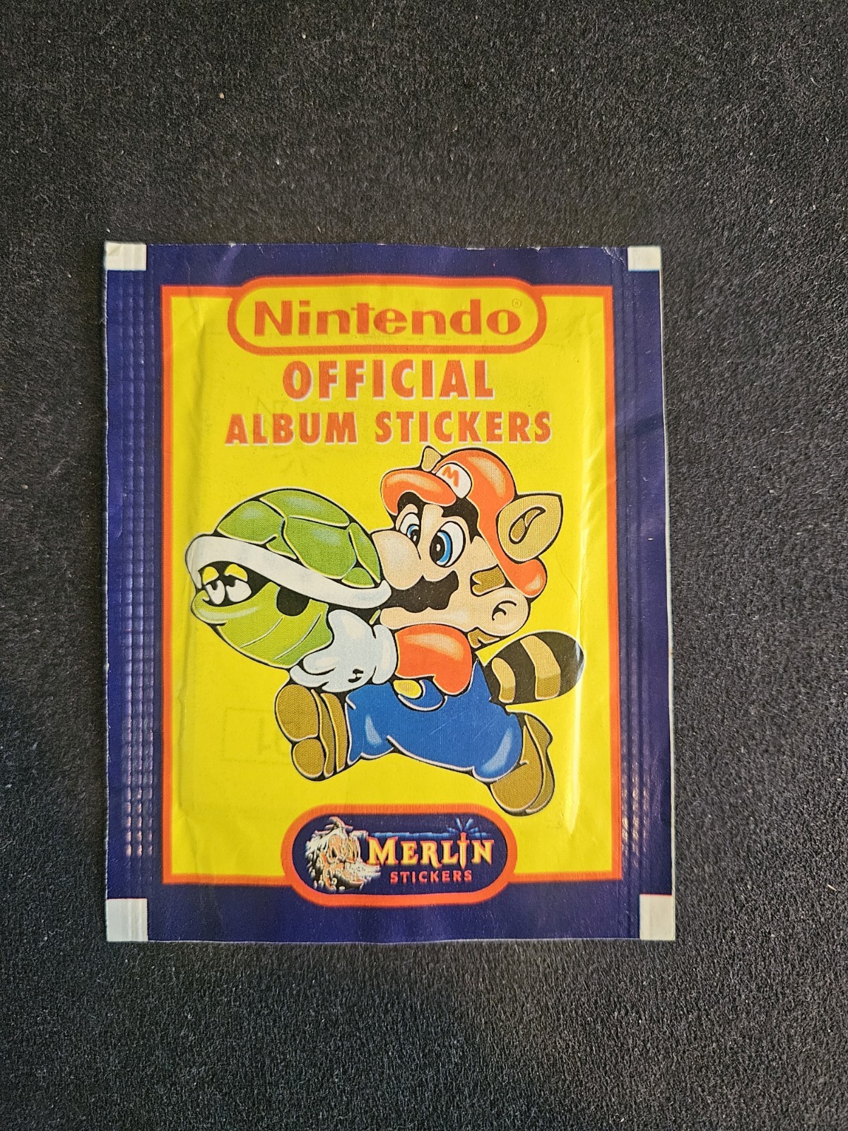 Nintendo Merlin 1992 Stickers Official, New and Sealed Pack
