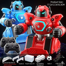 🎮🎁 Duo de Robots de Combat Télécommandés 💥 Affrontez-vous en temps réel 🤖⚔️
