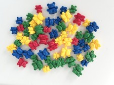 Sensory Toy Counting Bears Set Learning Colors Counting Sorting 4 Colors 59 PCs