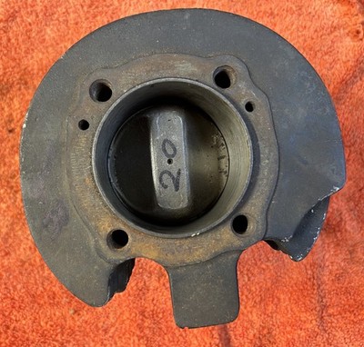 1957-71 900cc HARLEY DAVIDSON IRONHEAD SPORTSTER OEM FRONT CYL/ PISTON .20 NICE