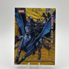 2026 Topps Chrome Marvel - Black Knight #14 Gold Refractor 49/50