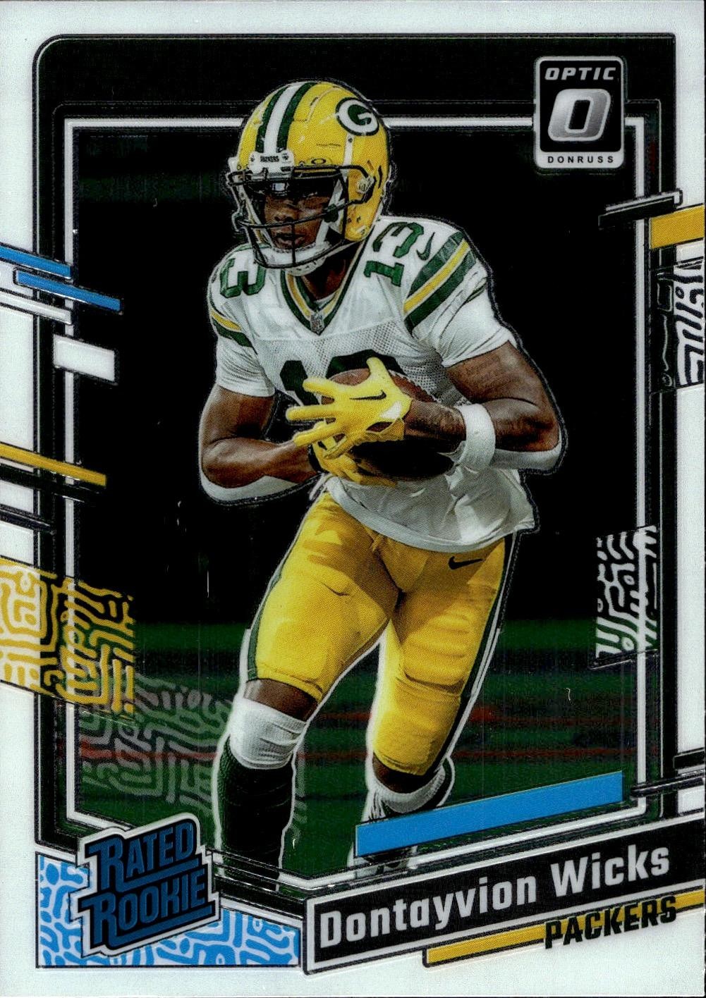 2023 Donruss Optic #249 Dontayvion Wicks