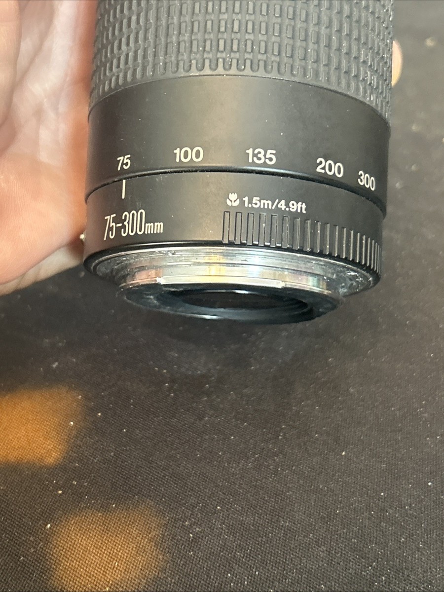 Buy Canon EF 75-300mm f/4.0-5.6 IS USM Lens online | eBay
