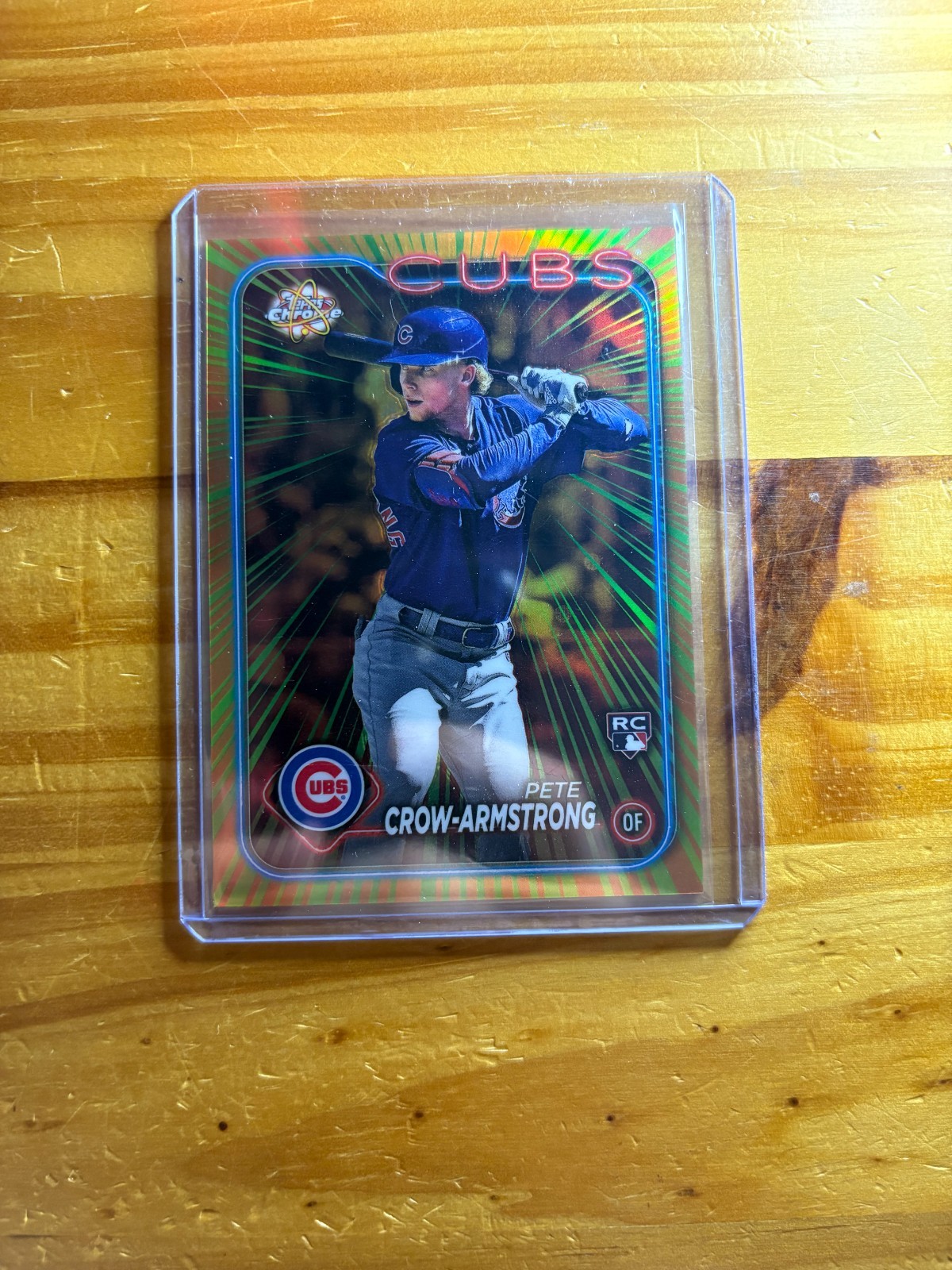 Pete Crow Armstrong 2024 Topps Chrome Radiating Rookie