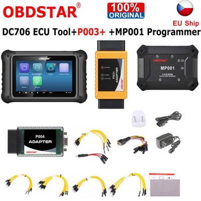 OBDSTAR DC706 E.CU Clone Tool Full Version with P003+ Adapter + MP001 Progrāmmer