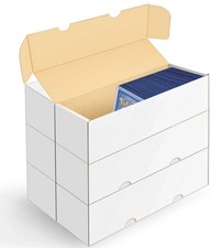 Trading Card Storage Box for Toploader,Baseball Card Storage Box, 6 Pack Topl...