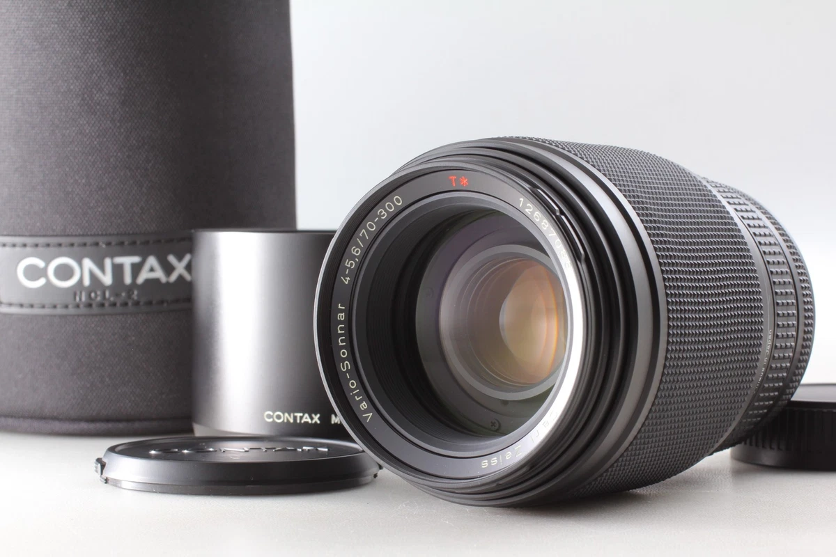 【箱あり】CONTAX Carl Zeiss Vario-Sonnar T* MINT] Contax Carl Zeiss Vario-Sonnar T* 80-200mm f/4 MMJ MF Lens