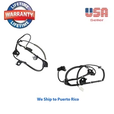 Set of 2 ABS Speed sensor Rear Right & Left Fit Toyota RAV4 2001-2005 AWD