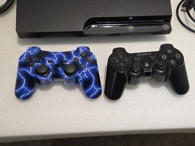 Sony PlayStation 3 PS3 2001A Console W/2 Controllers Cords 15