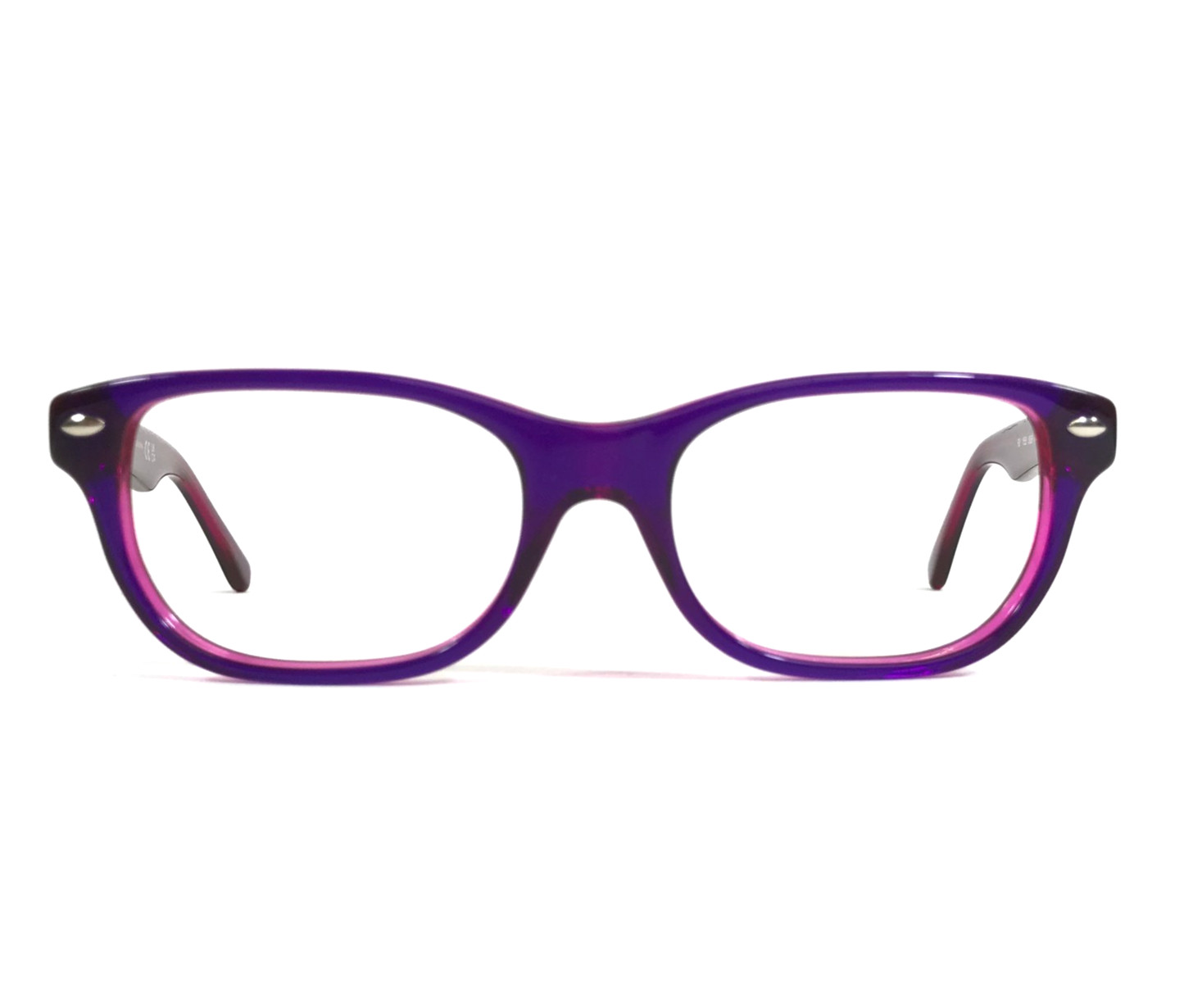 Ray-Ban Kids Eyeglasses Frame RB1555 3666 Purple Pink Cat Eye Full Rim 48-16-130 8090₽